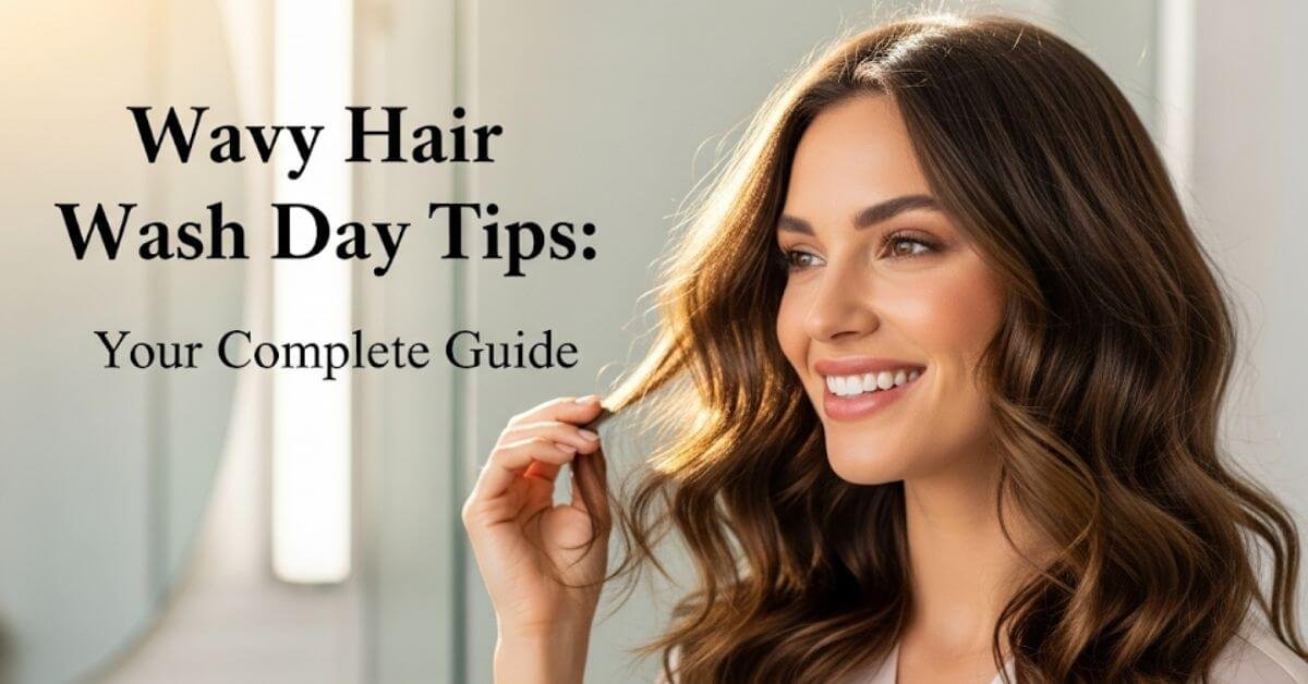Wavy Hair Wash-Day Tips